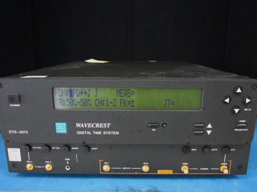 Wavecrest DTS 2075-02 Digital Time System