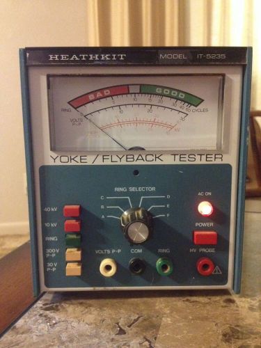 Heathkit Yoke/Flyback Tester Model It-5235