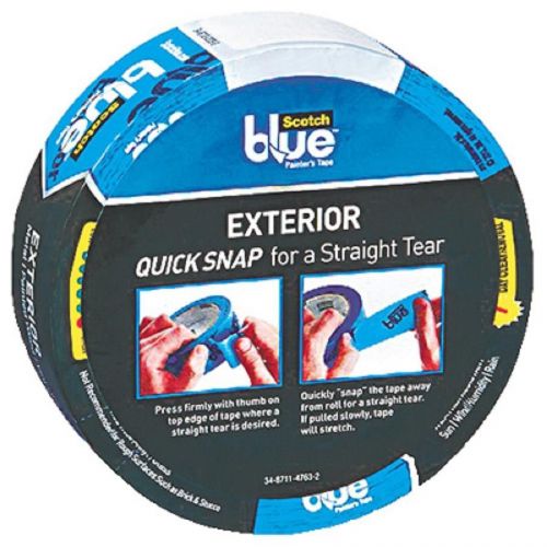 3M Scotchblue, 1.41&#034; x 45YD, Exterior Blue Painter&#039;s Tape, 2097-36EC