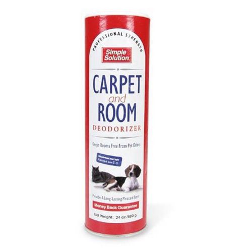 Pack of 2 bramton company simple solution carpet and room deodorizer powder 24 for sale