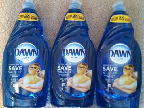 Dawn ultra original dishwashing liquid soap  huge 24 oz (3 pack) for sale