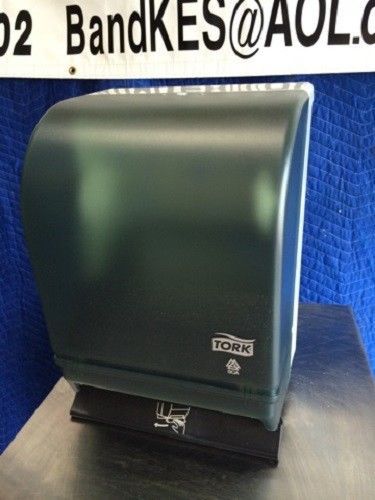 Tork hand towel roll dispenser 87t, push bar auto transfer, smoke/gray for sale