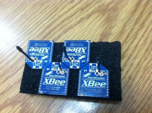 4 each Maxstream Digi XBee Modules with Antenna