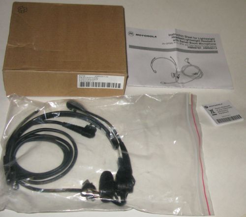 NEW - MOTOROLA HMN9013B Lightweight HEADSET - NEW IN BOX