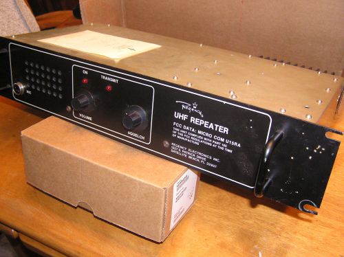 REGENCY UHF REPEATER - Micro Com U15RA