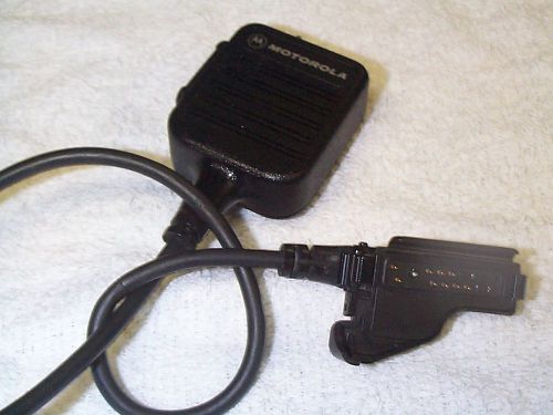 Motorola Sp-Mic (NMN6244B)  for HT1000 MT2000 MTS2000 24&#034; cord Fire Police EMS