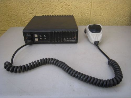 Motorola maxtrac d44mja73a5ck mobile radio uhf 2ch 449-470mhz w/ hmn 1056d mic for sale