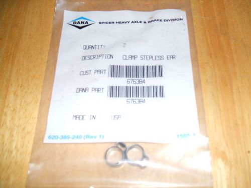 Dana Clamp Stepless Ear, 676384 Pack of 2