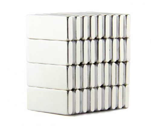 50pcs Neodymium 10 x 5 x 1 mm Strong Square Cuboid Block Magnet Rare Earth