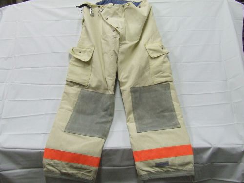 LION FIRE FIGHTER RESCUE TURNOUT GEAR NOMEX BUNKER PANTS LRG 32 006