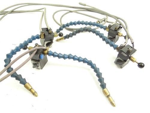 Lot of 4 noga mini coolant spray systems w/ loc line for sale