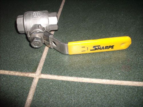 sharpe ball valve