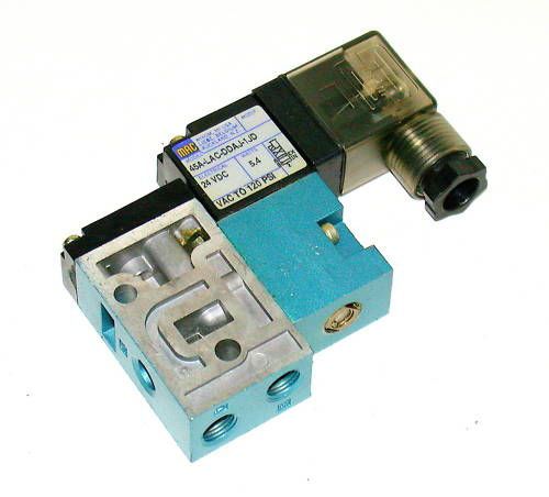 NEW MAC SOLENOID VALVES 24 VDC MODEL 45ALACDDAJ1JD - 6 AVAILABLE