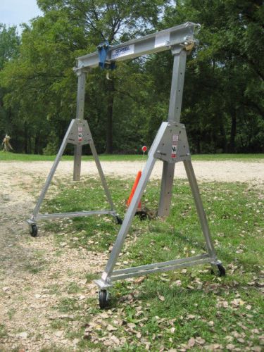 Gorbel 1000 lbs portable aluminum gantry crane-brand new!! for sale