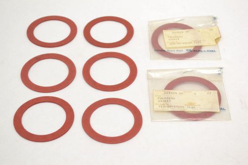 Lot 8 new alfa laval 223324 05 packing gasket 2in id b267352 for sale