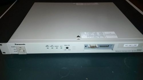 Panasonic WJ-NT204 Network Interface Unit - CATV - Camera