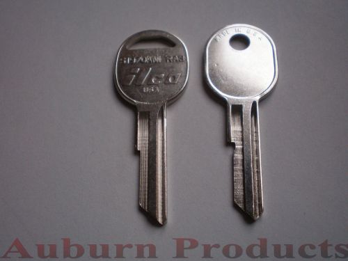 RA3 JEEP NICKEL PLATED / 50 KEY BLANKS / FREE SHIPPING