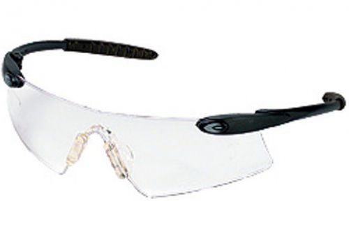 Box of 12**$54.00*crews desperado safety glasses black/clear*expedited shipping* for sale