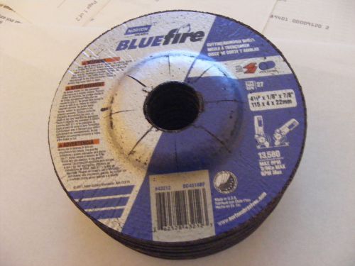 NORTON BLUEFIRE CUTTING/GRINDING WHEEL #43212 * DC4518BF * NEW BULK PK/10