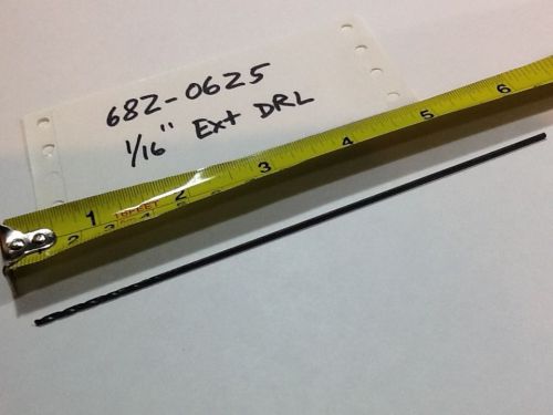 1/16&#034; (.0625&#034;) x 6&#034; Long Aircraft Extension HSS Drill - 682-0625