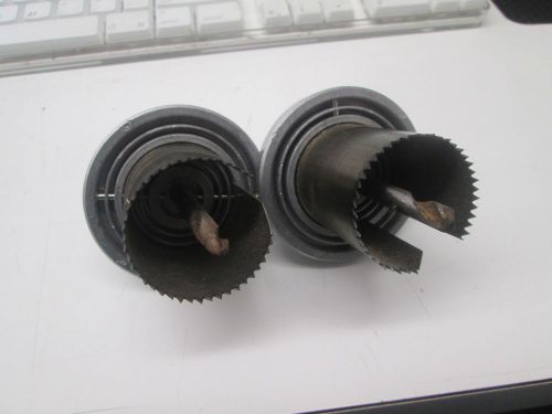 TWO  spring steel drill bit