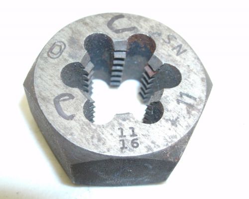 11/16&#034;-11  SN TREAD CUTTING DIE (C)