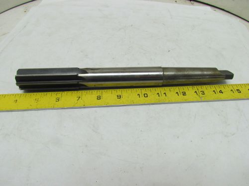 NATIONAL 1-1/8&#034; 3MT Morse Taper Shank 8pt Straight Flute HSS