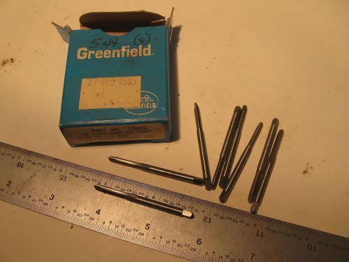 8 pc Greenfield 5-44 NF 2F Gun Taps Spiral Point H2 13229 5301 274208 C96 (28)