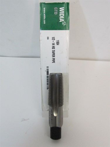 Widia / Greenfield 11804, 1/2&#034;-14, NPT, HSS, Taper Pipe Tap