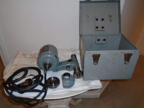 DUMORE Tool Post Grinder Model 8160 Machinist Watchmakers Racine Wisconsin USA