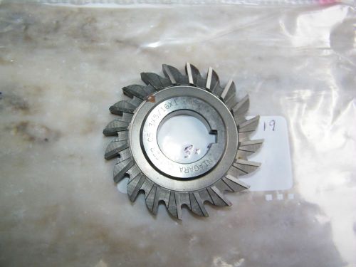 NIAGARA CUTTER - 3 x 5/16 x 1, STRAIGHT SIDE MILLING CUTTER - NOS, USA,