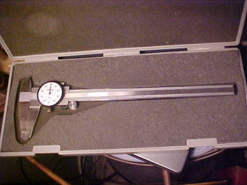 MITUTOYA NO. 505 - 644 - 50 DIAL CALIPER 001&#034; 0 - 8&#034;