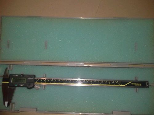 Mitutoyo AbsOlute Digimatic Caliper Range 0 12&#034; Digital mint condition500-173