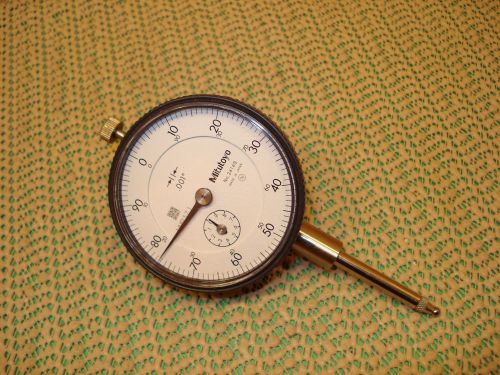 0-1&#034; MITUTOYO DIAL INDICATOR  .001&#034;  No.2416S MACHINIST TOOL