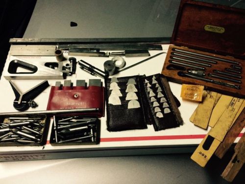 Estate Found Large Lot Old Vintage Machinist Lathe Tools Etc