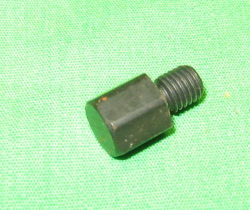 Jergens 21502 Hex Rest Button 3/8x3/8 with 1/4-28 Thread