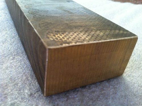 Aluminum Bronze Flat Bar 2&#034; x 1&#034; x 8&#034;  Ampco