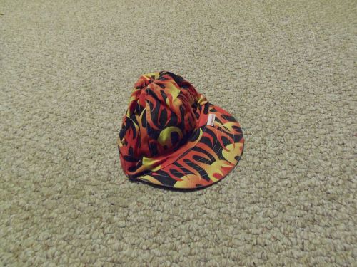 Comeaux Welding Cap Flames Size 7 1/4