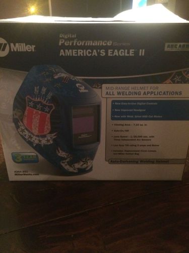 Miller auto darkening welding helmet for sale