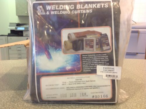 STEINER 30166 Heavy Duty 6&#039; x 6&#039; 12 oz Cotton Duck Welding Curtain