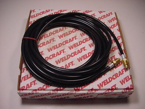 Welding weldcraft 25 foot extension gas hose for tig torch part no. 40v77l for sale