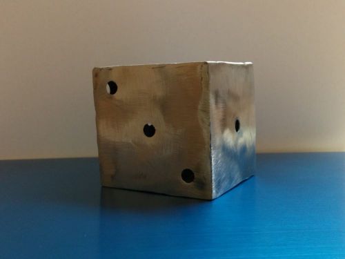 Aluminum DIY Welding Project Tig Mig Dice Project CNC Cut Welder practice weld