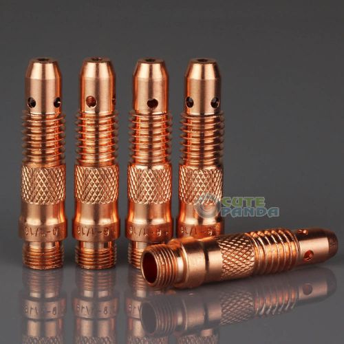 5pcs TIG Welding Torch Collet Body 1.6*47mm 10N31 PTA WP17,18 &amp; 26 NEW