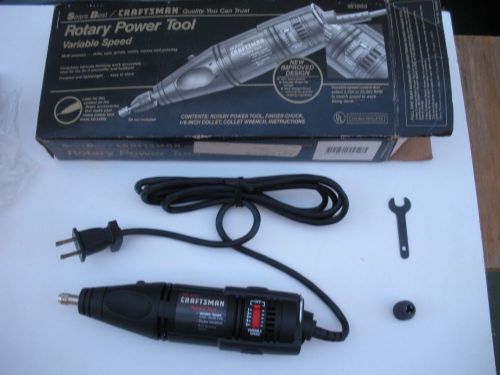 SEARS CRAFTMAN Rotary Power Tool 572.610031 Variable Speed