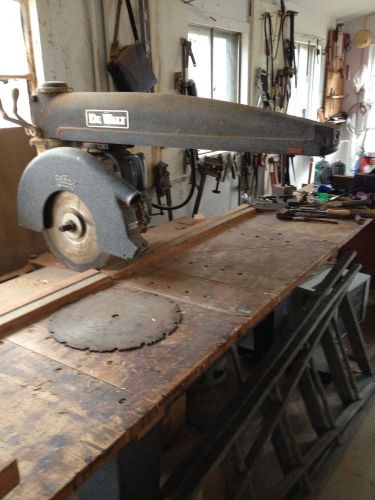 Dewalt radial arm saw 16 inch plus for sale