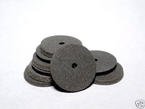 Dremel 425 Polishing Finishing Rubber Wheels Jewelry Dental 100 pieces USA MADE