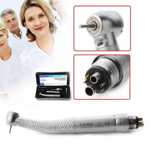 Coxo Dental LED Fiber Optic Push Button Handpiece fit Sirona R/F Quick Coupling