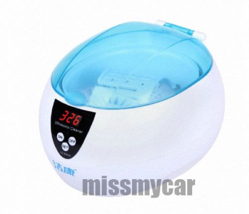 50W Professional 750mL Mini Ultrasonic Cleaner For Jewelry Glasses 100~120VAC(A)