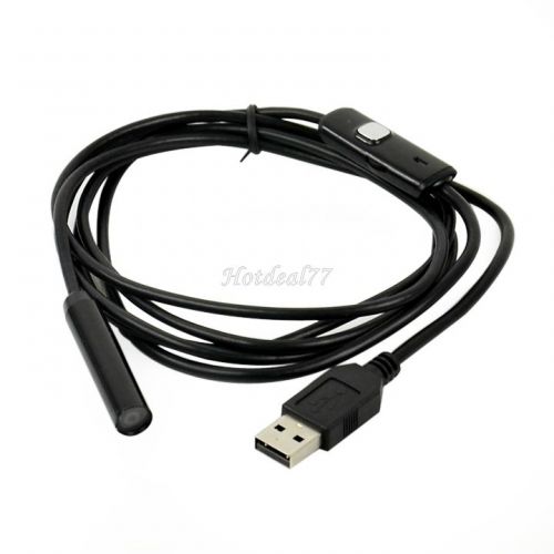 Hot usb waterproof borescope endoscope inspection snake tube camera 2m 8hot for sale