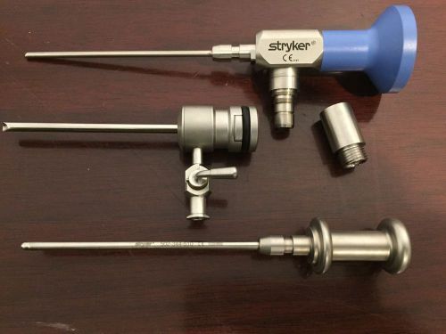 Stryker 502-344-030 Arthorscope 2.3mm 30° Autoclavable Enlarged view + Cannula